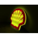 Shell illumination sign works in any country