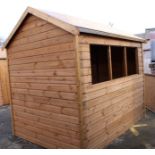 8x6 superior standard apex shed, Standard 16mm Nominal Cladding RRP£1073
