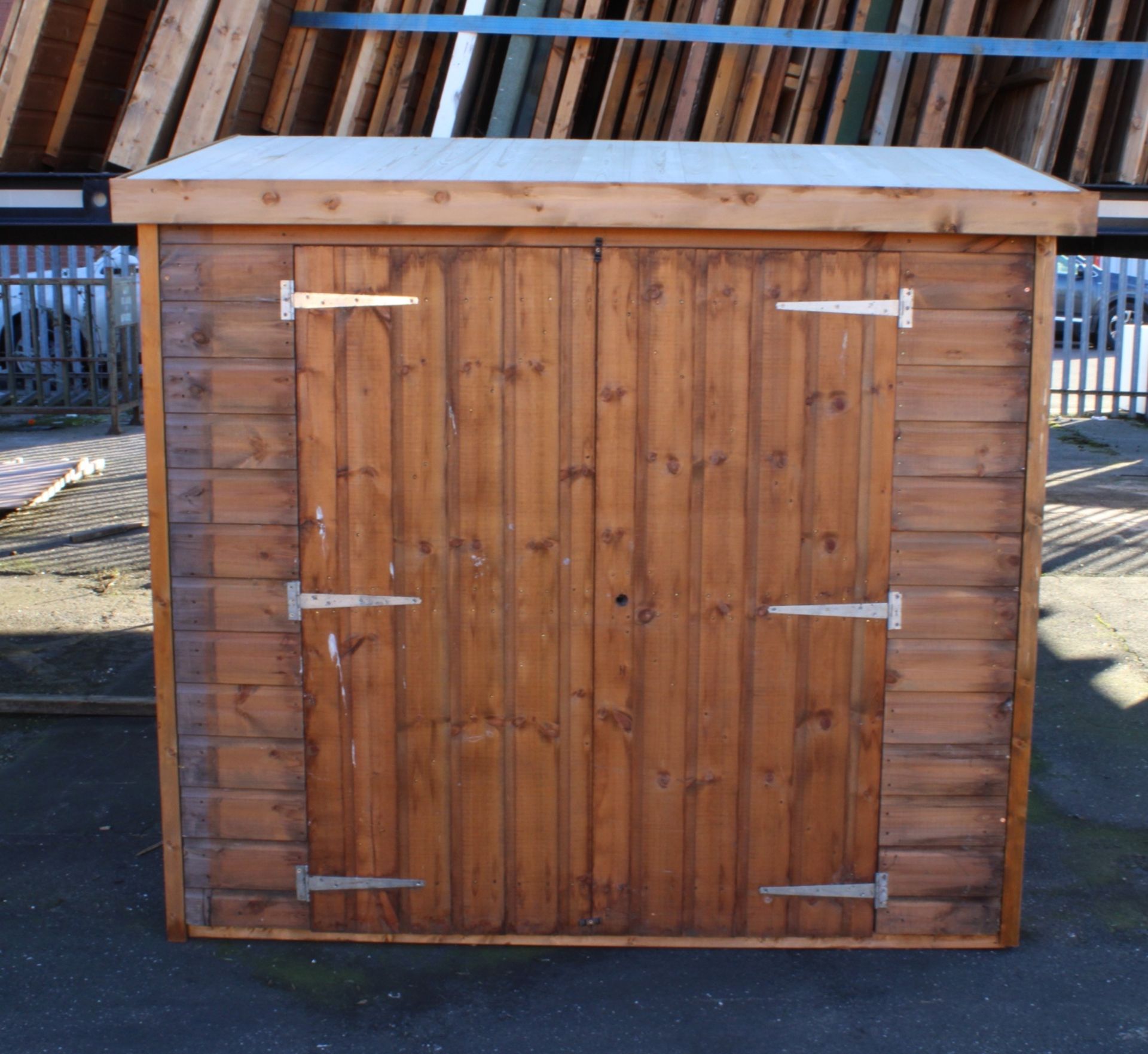 6x2'6'' Ex-display garden tidy shed, Standard 16mm Nominal Cladding RRP£523 - Image 3 of 6