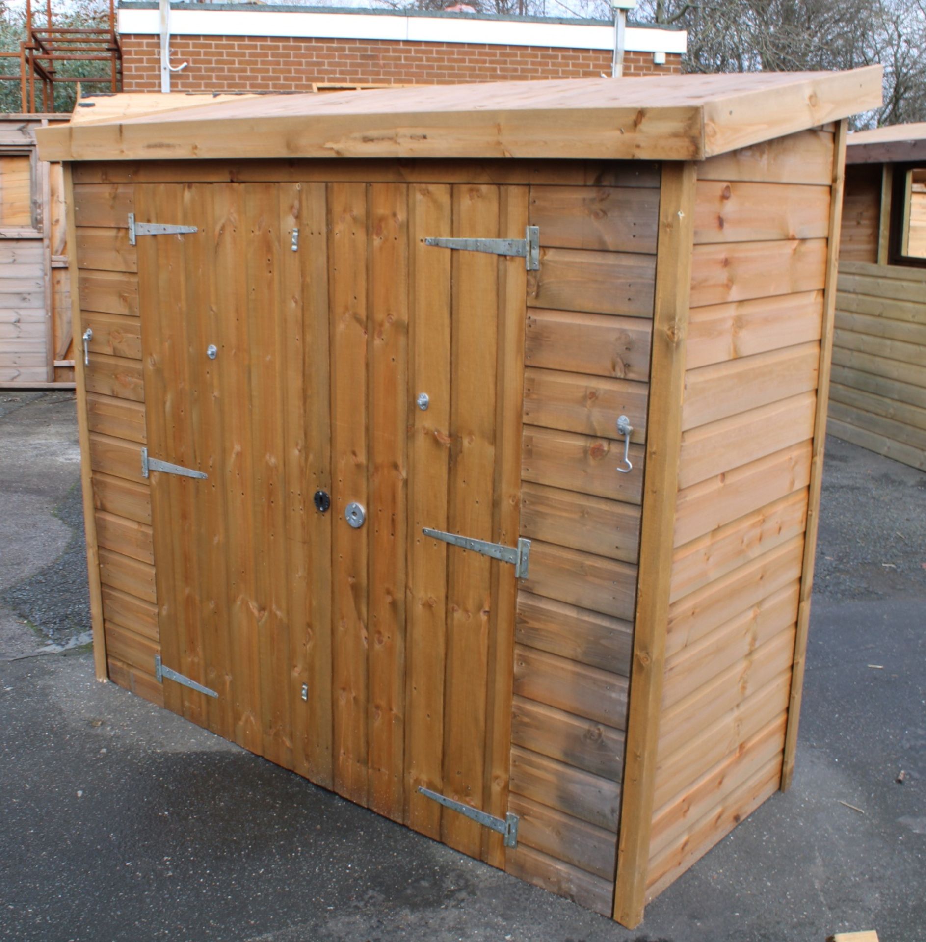 6x2ft6 pent garden tidy shed. Standard 16mm Nominal Cladding RRP£523 - Image 3 of 4