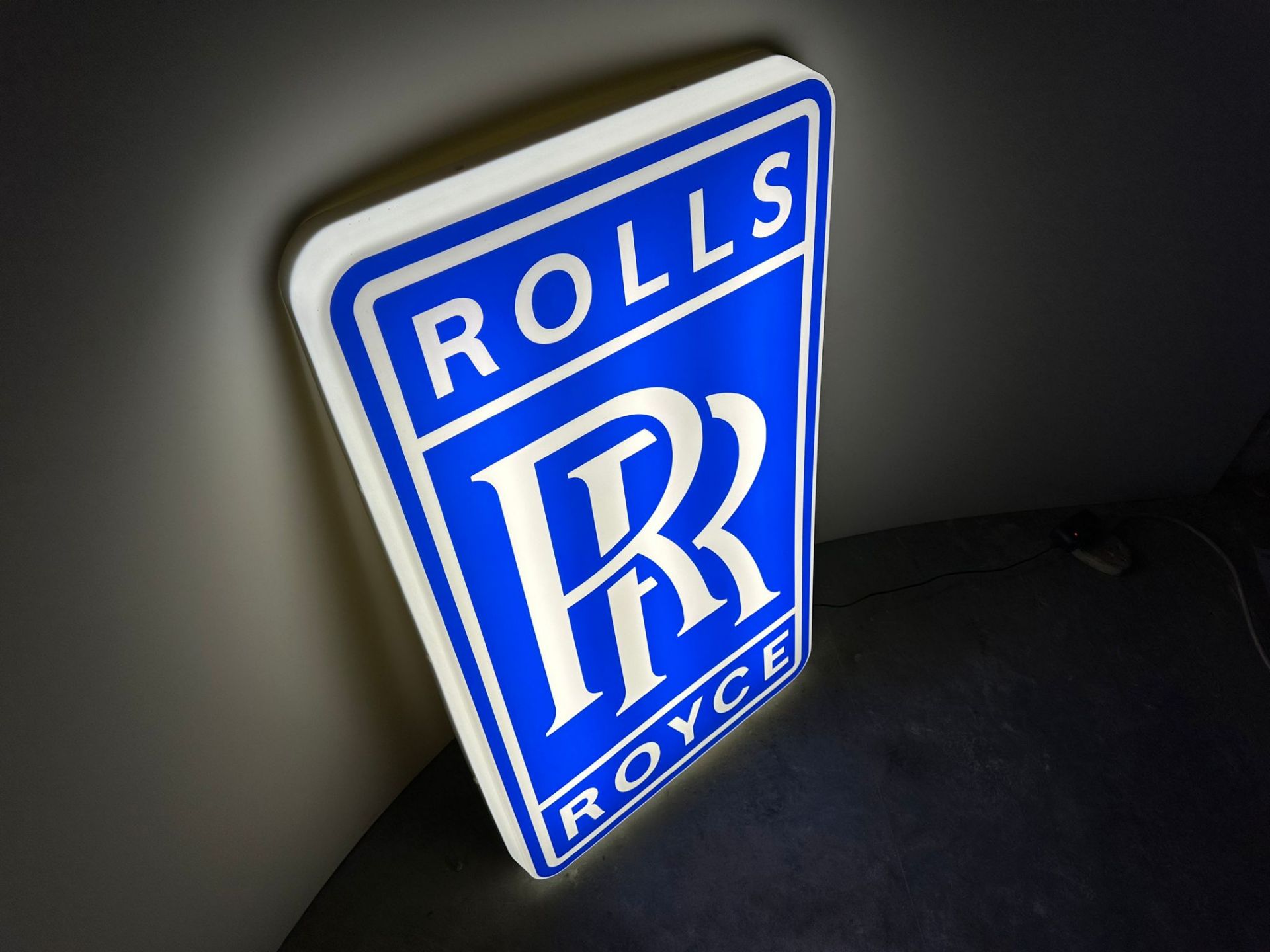 Rolls Royce illuminated sign - Image 5 of 9