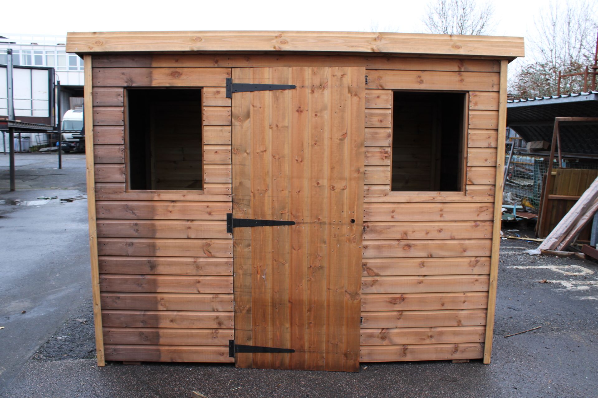 8x4 standard pent shed, Standard 16mm Nominal Cladding RRP£820 - Image 2 of 5