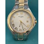 Rotary Gold Stainlless Steel Quarts mens watch RRP£299