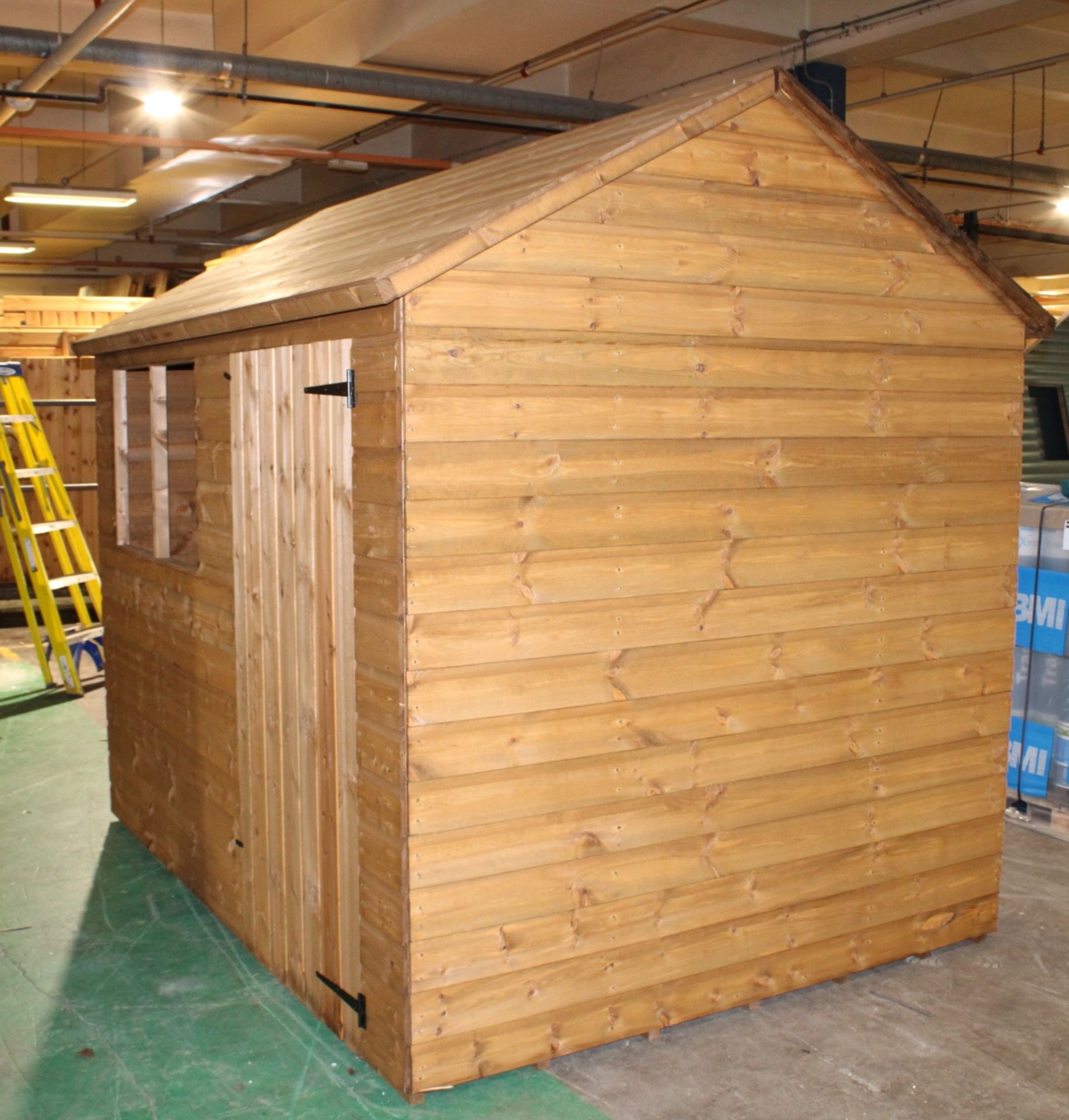 8x6 Brand New Apex Shed (Also any door position with or without windows), Standard - Image 2 of 6