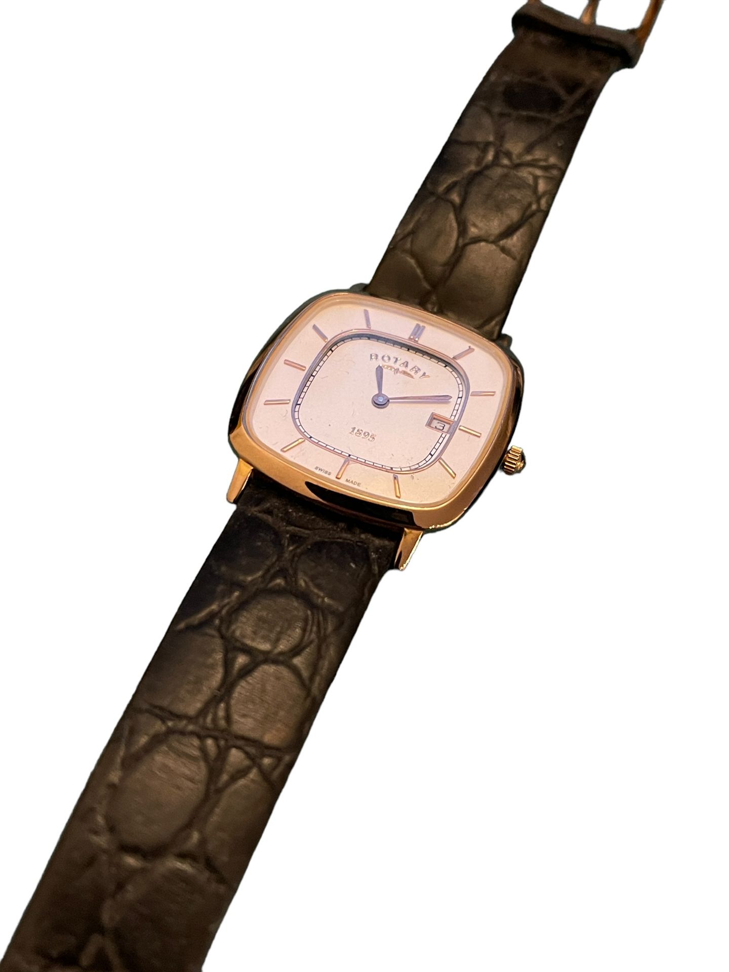 Rotary thin Swiss men's watch return - Image 3 of 3