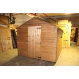 Shed 10x8 Standard apex shed, Ex-display, Standard 16mm Nominal Cladding&nbsp;