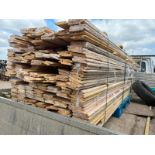 Pallets of mixed skirting pine of all sizes
