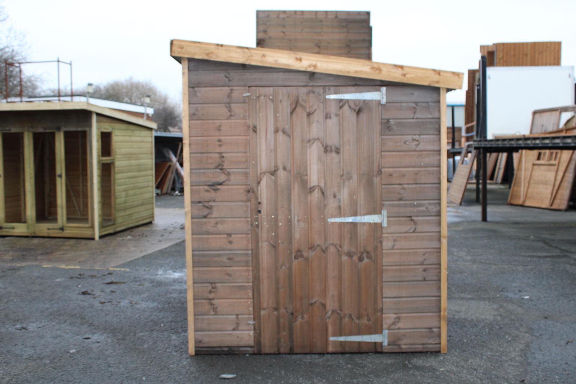 10x6 Heavy Duty pent shed, Standard 16mm Nominal Cladding RRP£1870 - Image 5 of 7