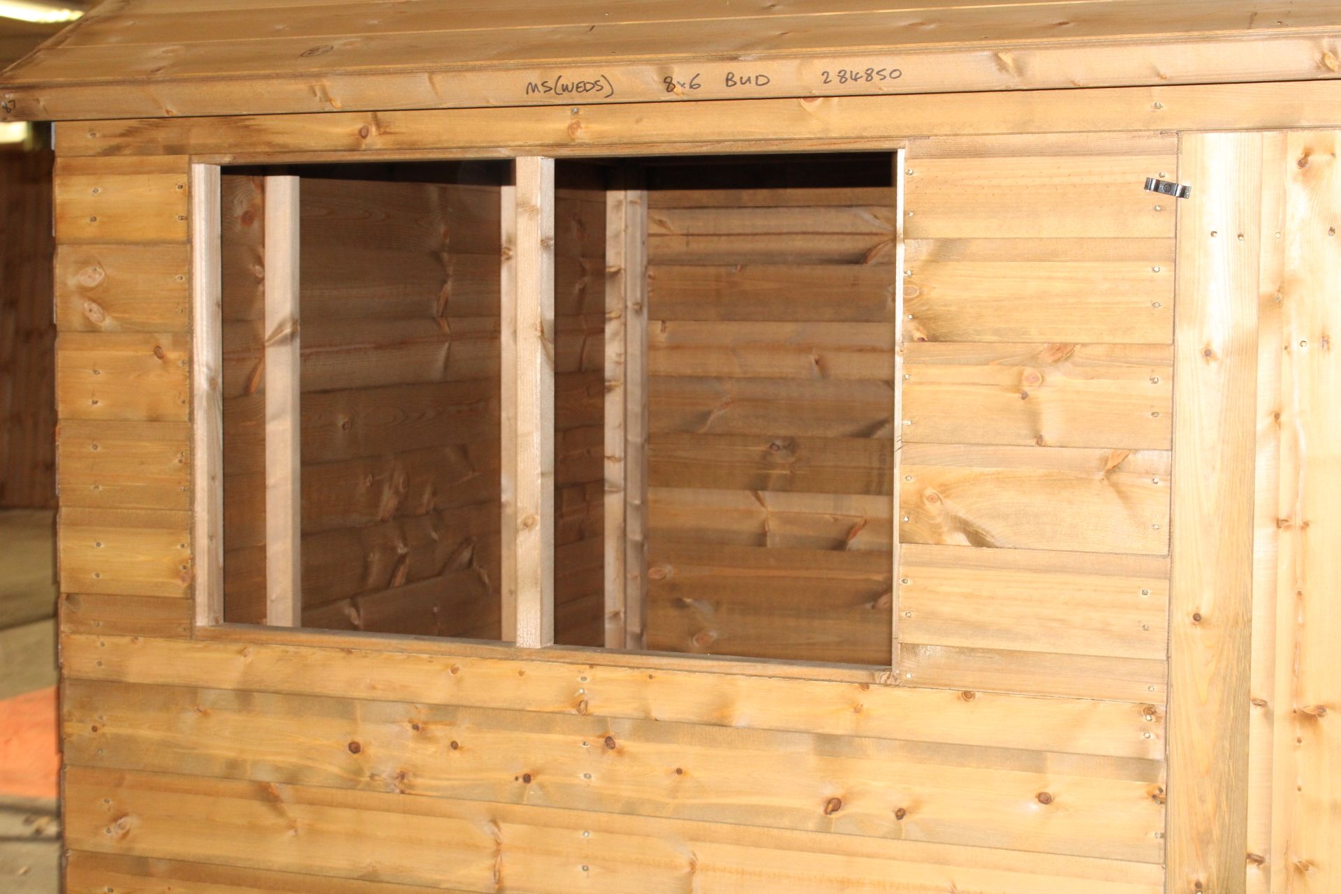 8x6 Brand New Apex Shed (Also any door position with or without windows), Standard - Image 4 of 6