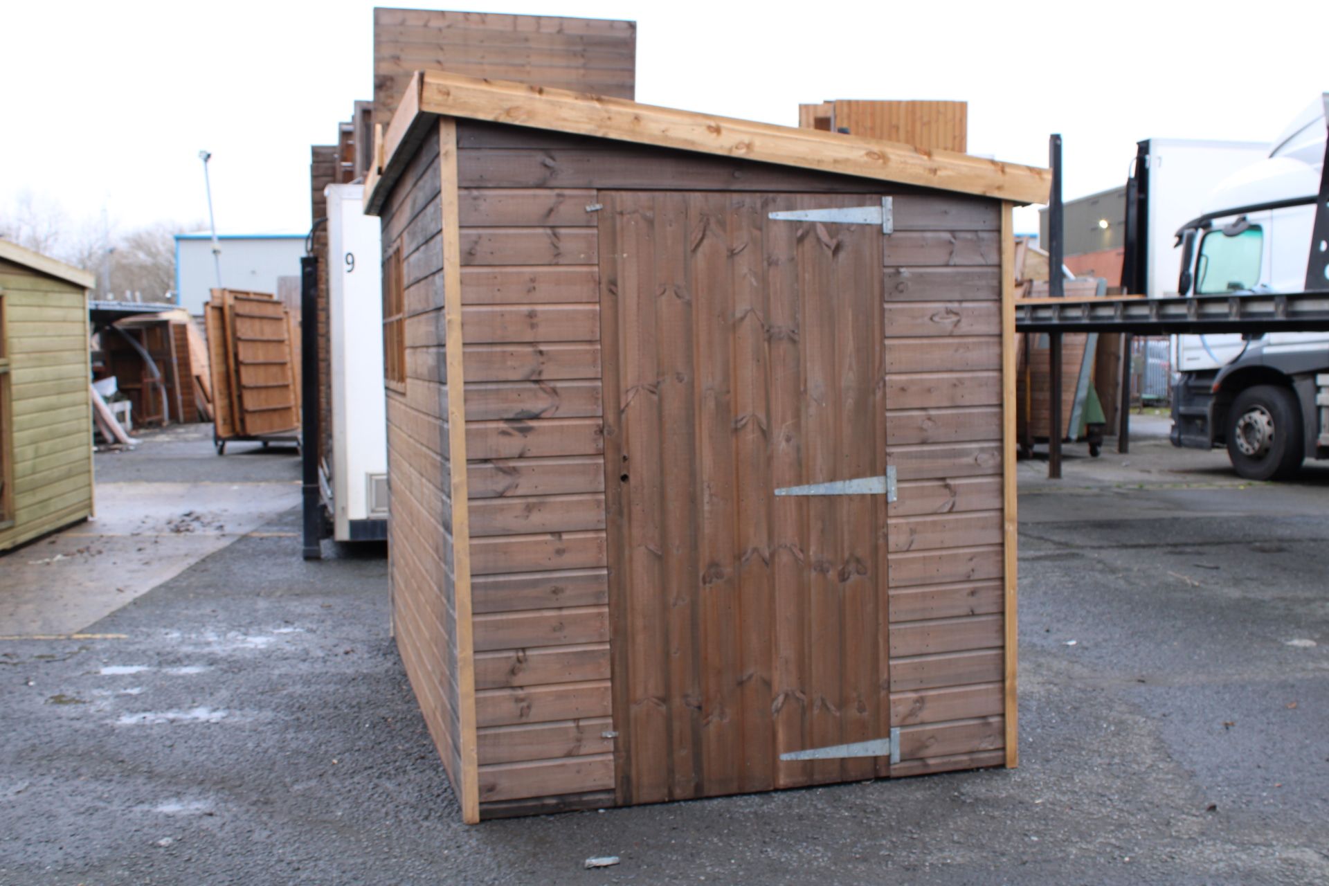 10x6 Heavy Duty pent shed, Standard 16mm Nominal Cladding RRP£1870 - Image 6 of 7