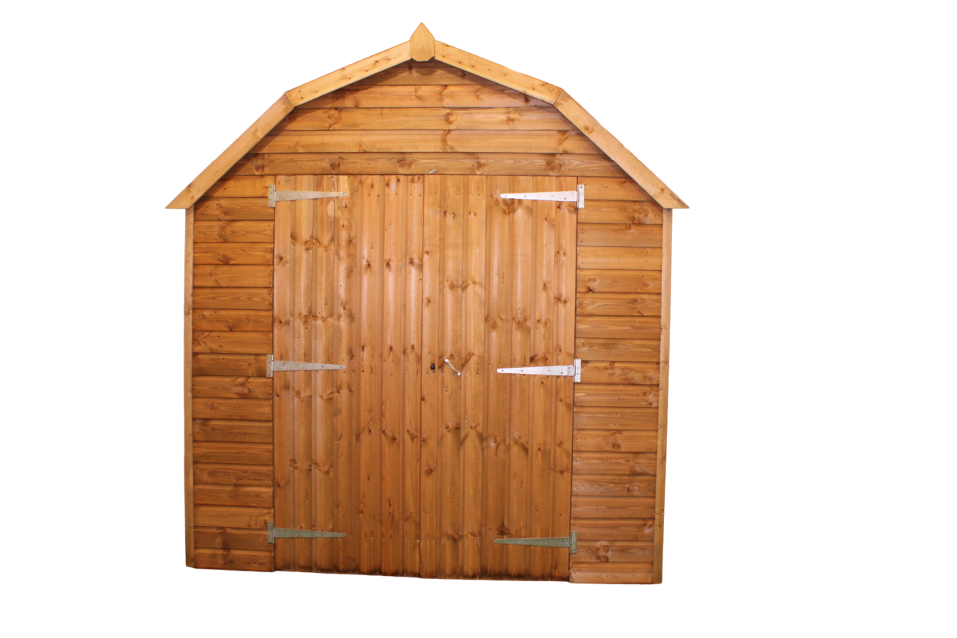 10x8 BRAND NEW barn shed, Standard 16mm Nominal Cladding RRP £2,077 - Bild 4 aus 9