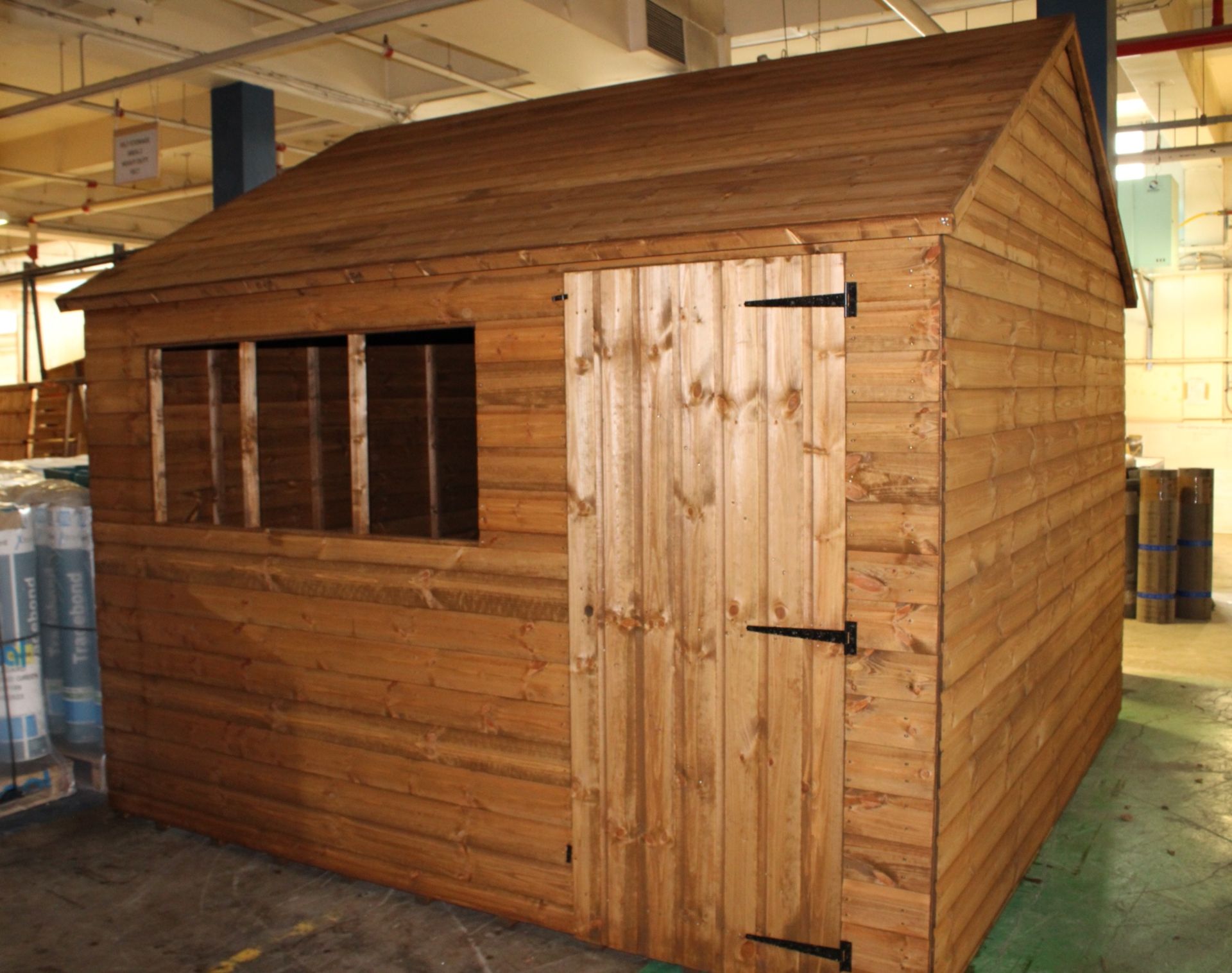 10x10 Brand New Apex Shed (Also any door position with or without windows), Standard - Image 5 of 5