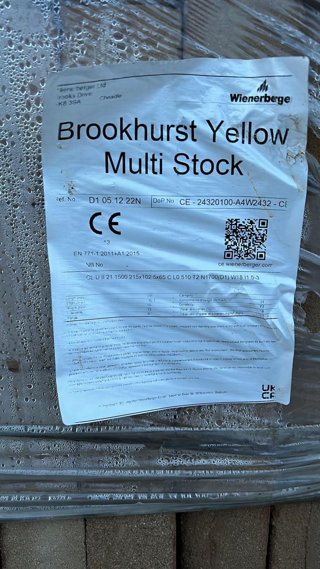 Yellow multi-stock bricks 10 packs bricks - Image 8 of 9