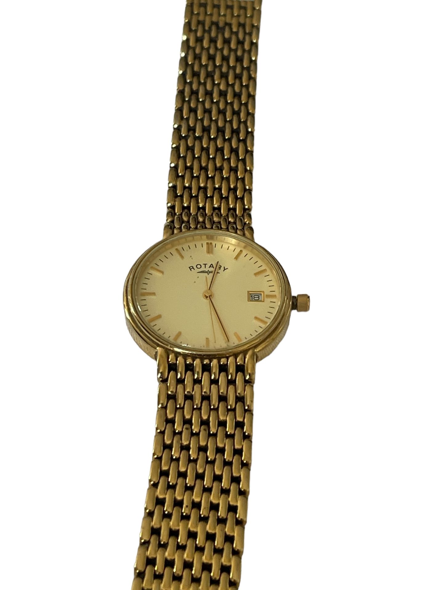 Rotary gents watch gold-plated - Image 3 of 4
