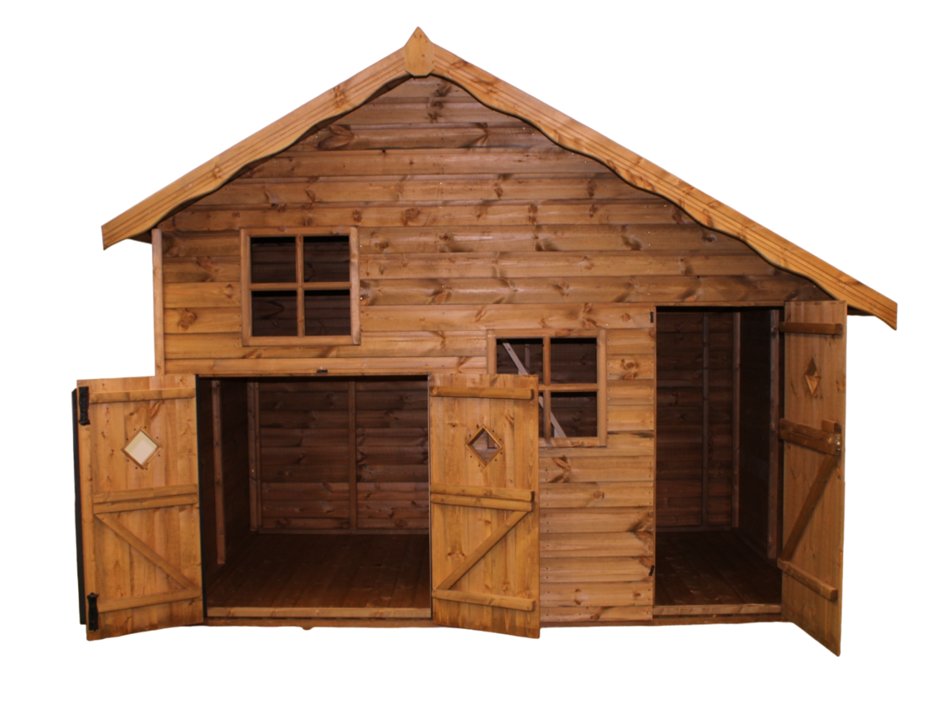 16 6/19 6x10 BRAND NEW kids playhouse shed, Standard 16mm Nominal Cladding £ 2,880 - Image 4 of 9
