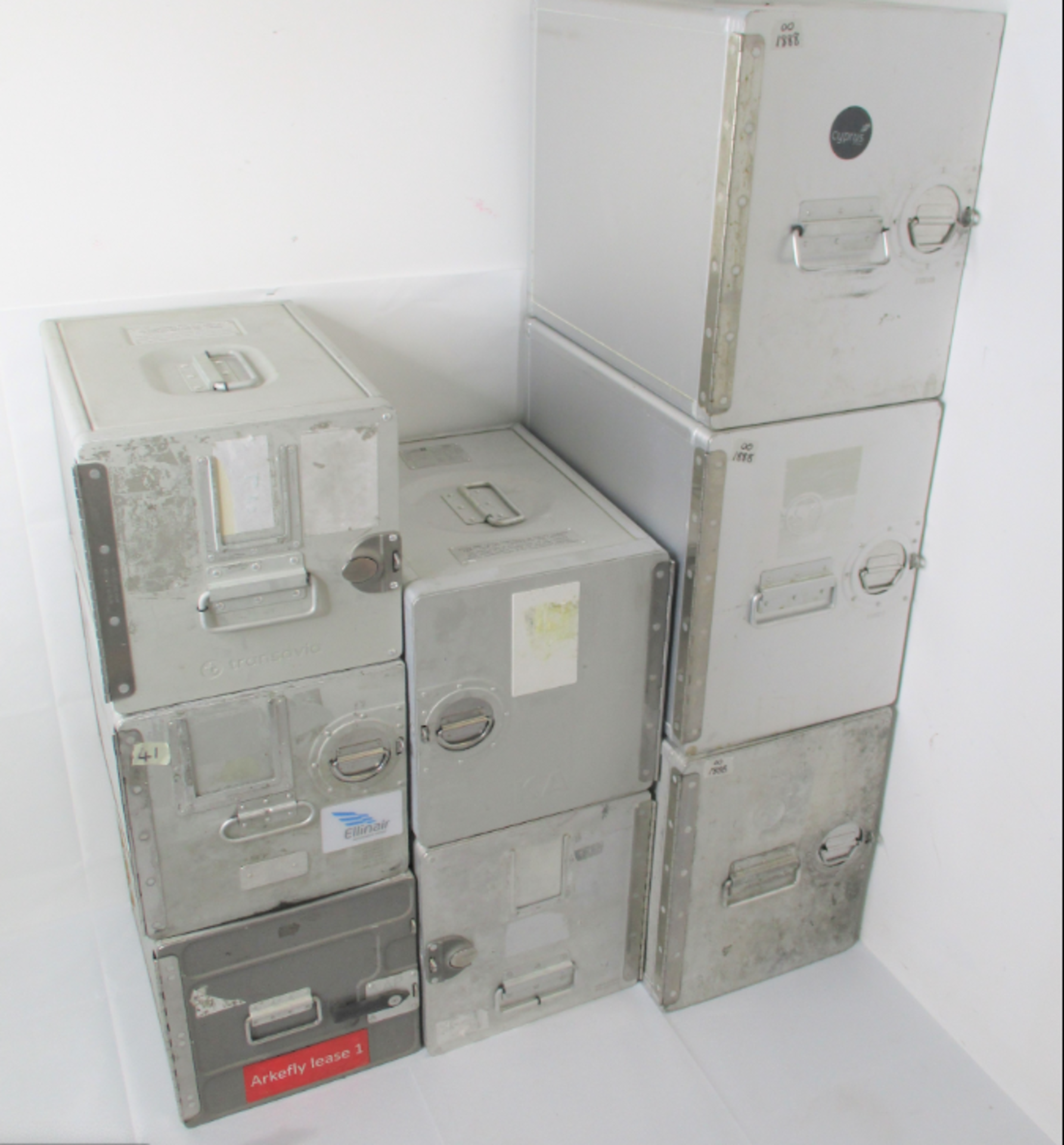 Aircraft Galley Metal Stowage with content practical and memorable storage - Image 2 of 4