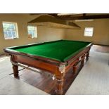 Full-length snooker table clearance