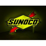 Sunoco illuminated sign