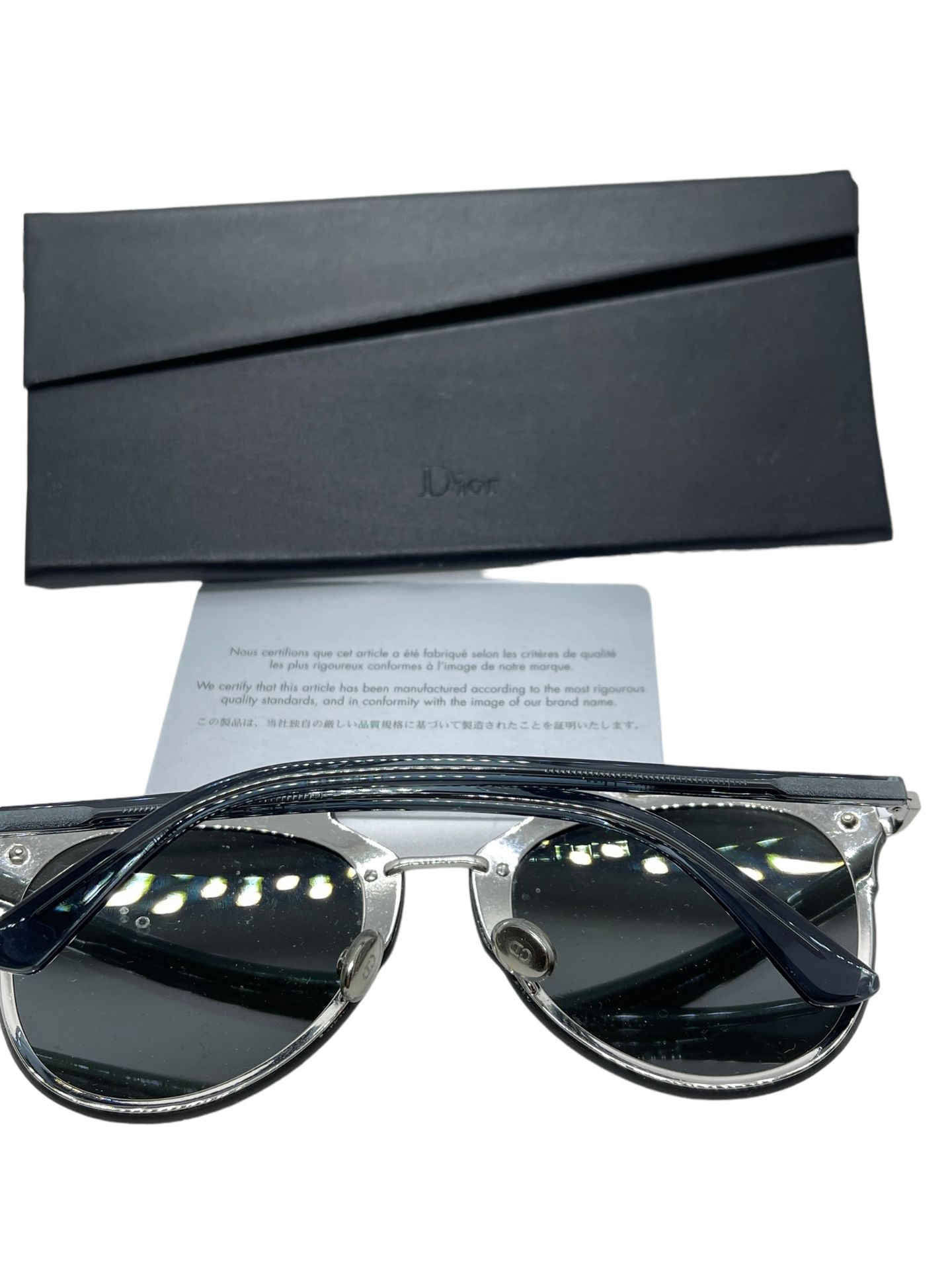 DIOR UNISEX SUNGLASSES XDEMO WITH BCASE PAPER ECT - Image 6 of 6