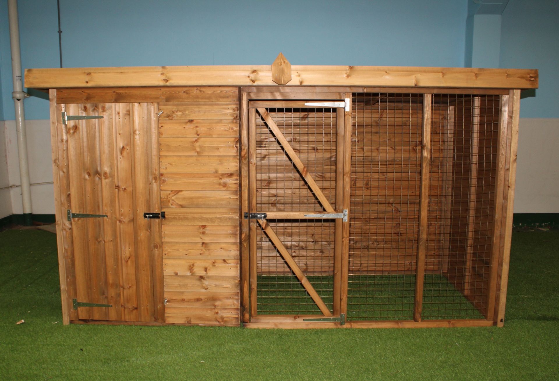 10x4 BRAND NEW kennel and run, Standard 16mm Nominal Cladding