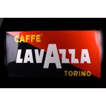 CAFE LAVAZZA sign description:
