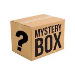 Mystery box full of toys designer glasses after shaves etc