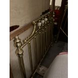 Brass double bed frame very old unclaimed property