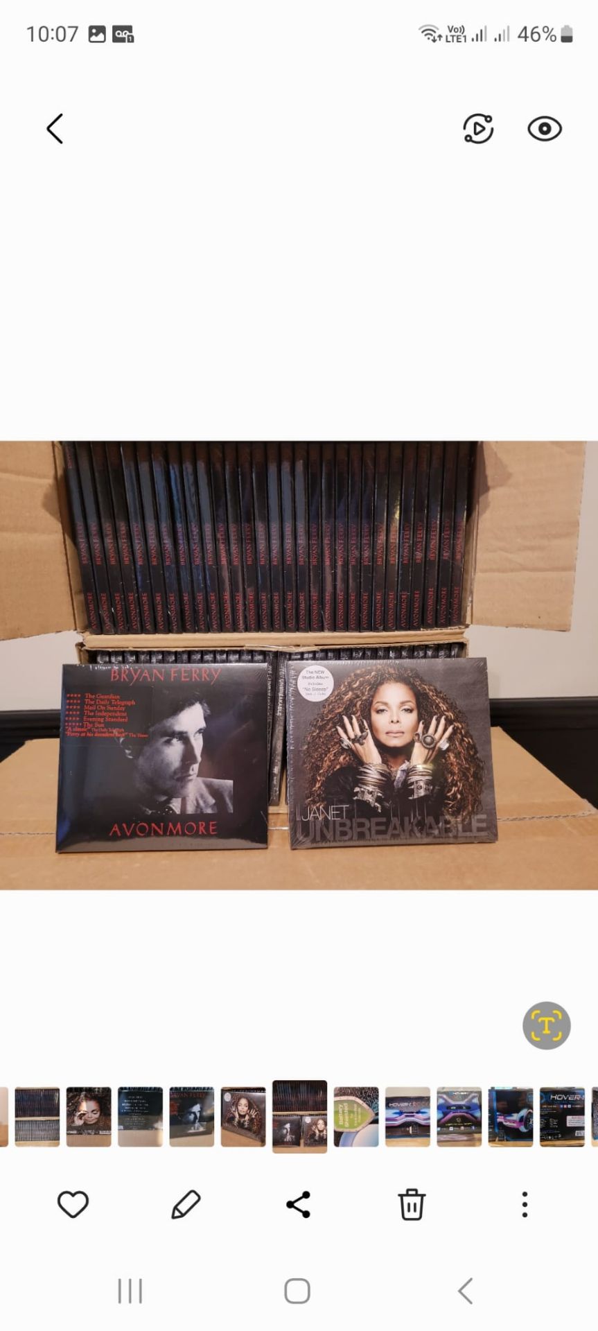 CD Janet Jackson and Brain Ferry x 6000