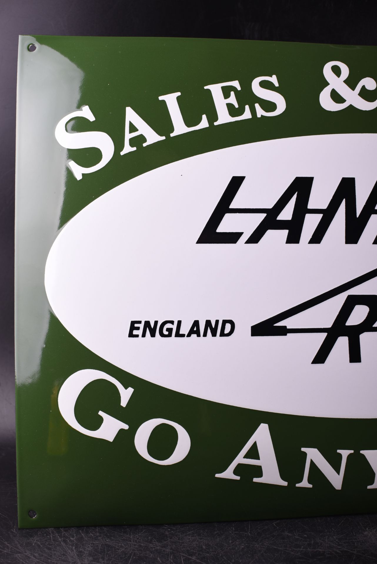 LAND ROVER CAR SIGN - Image 3 of 12