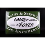 LAND ROVER CAR SIGN