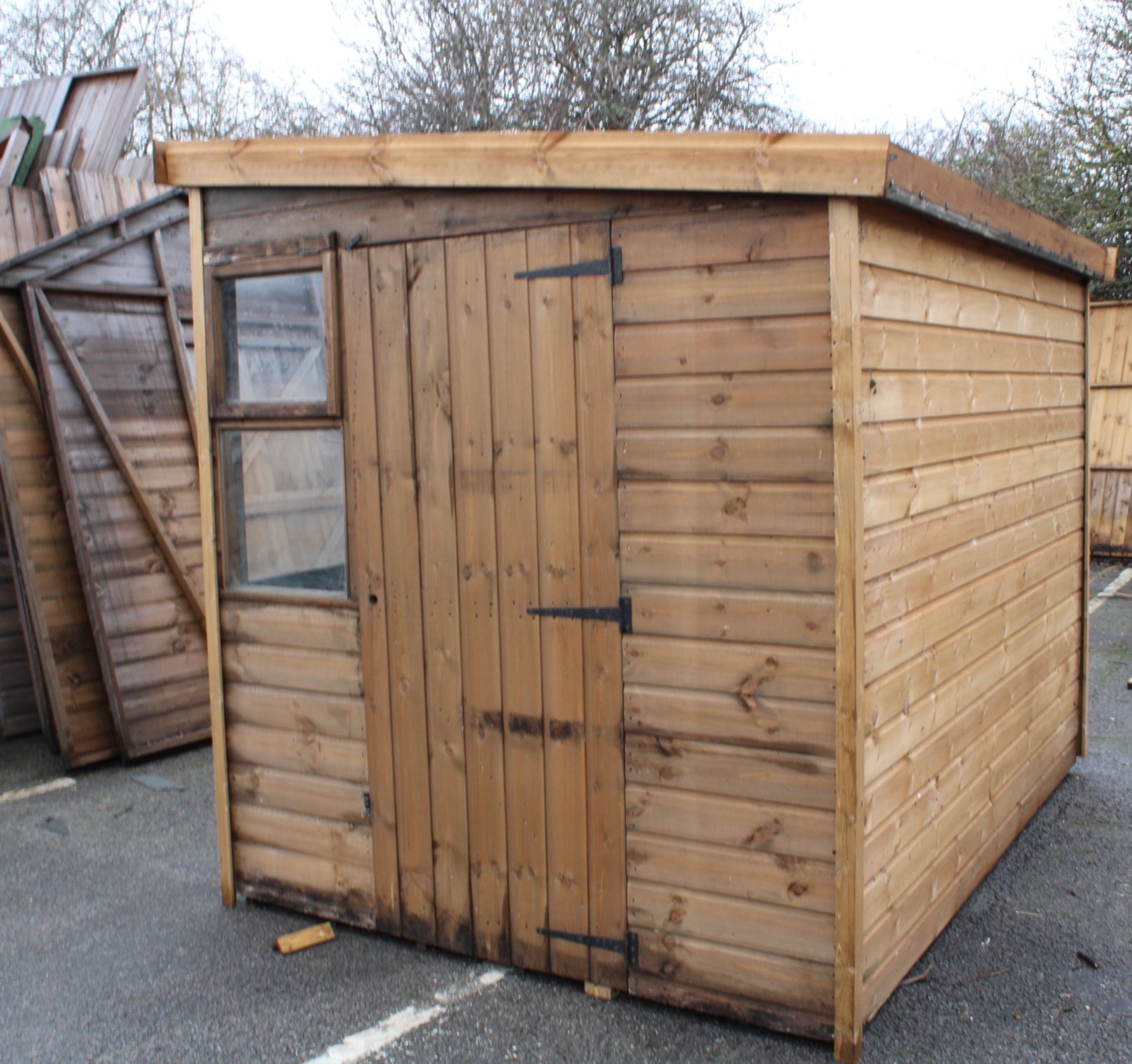 8x6 'sunflower' potting style shed, Standard 16mm Nominal Cladding - Image 3 of 3