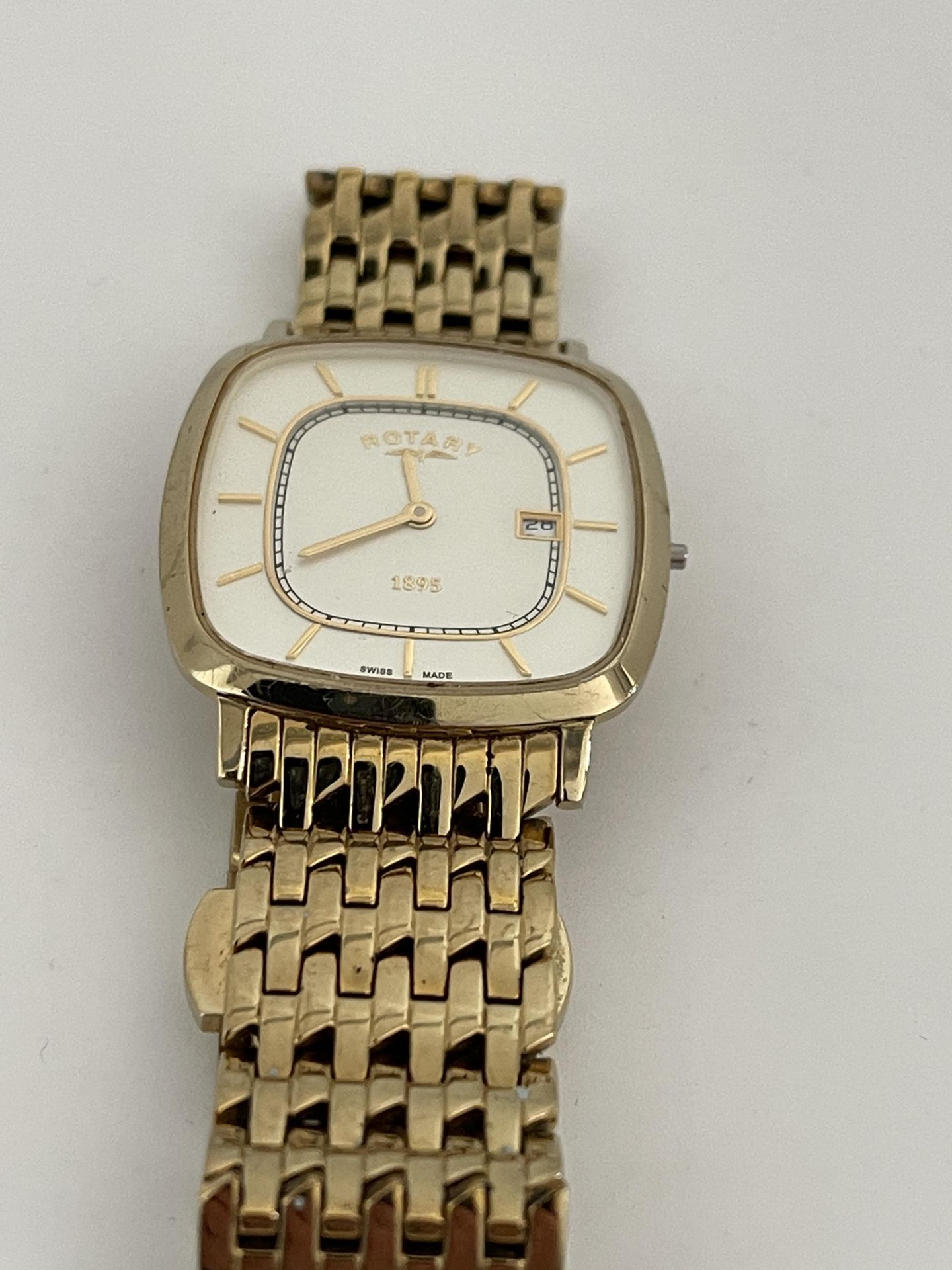 Rotary thin Swiss men's watch return