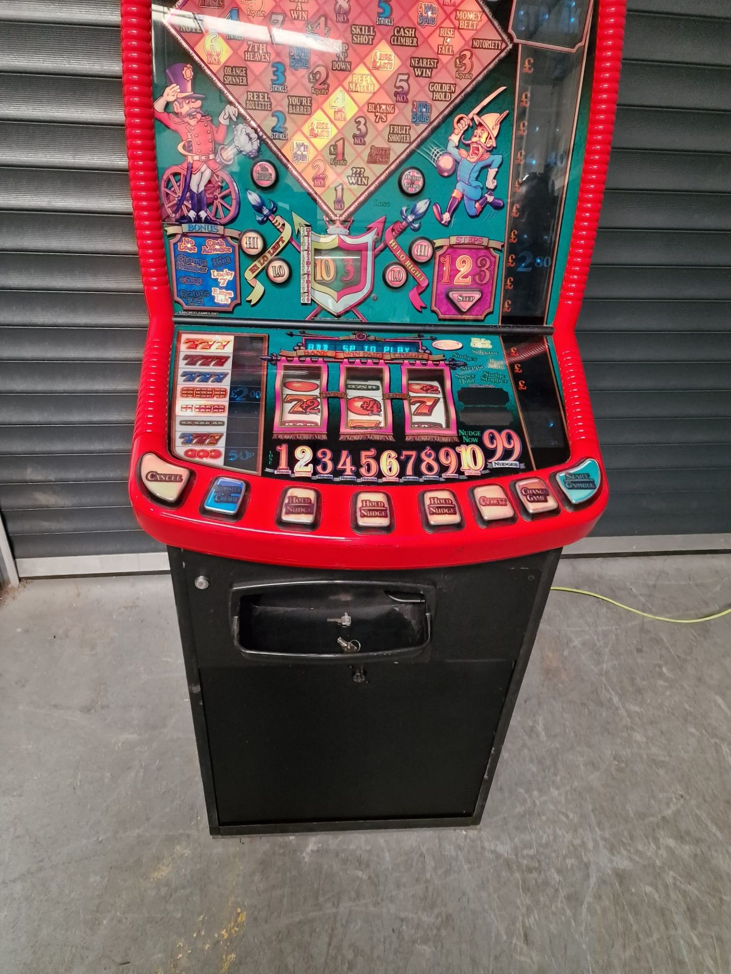 Gaming machine Cash attack pub fruitmachine10p play and 5 jack pot coin operated - Image 7 of 8