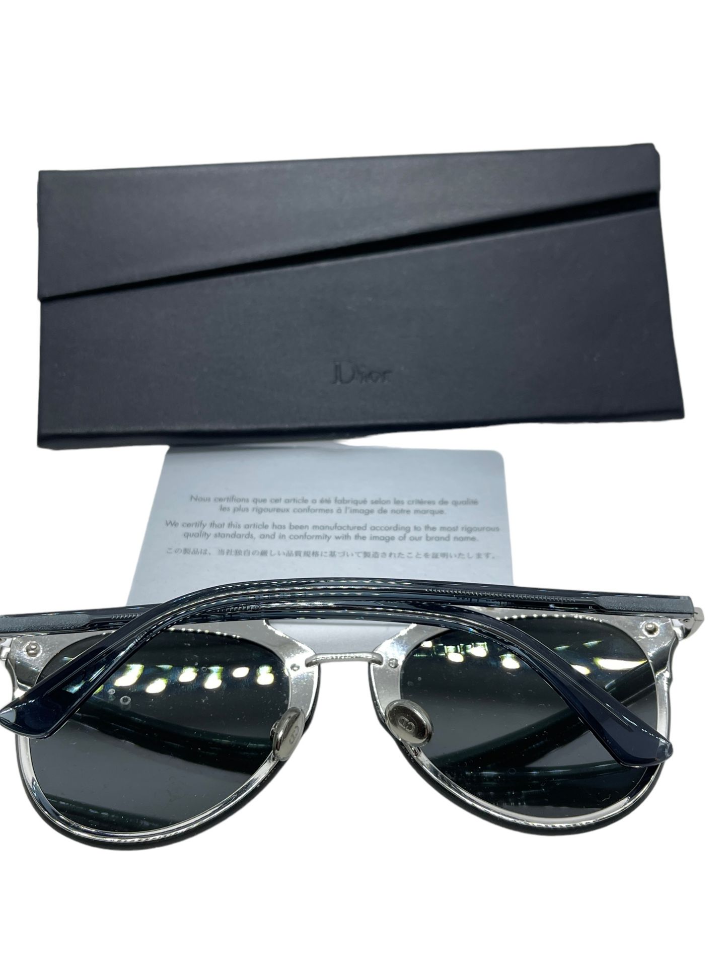 DIOR UNISEX SUNGLASSES XDEMO WITH BCASE PAPER ECT - Image 5 of 6