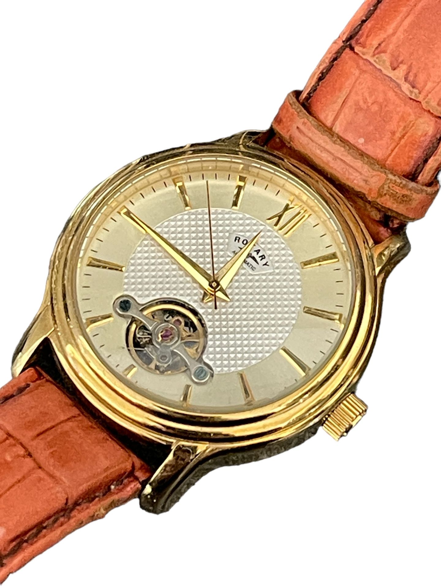 Rotary gold automatic watch return or demo - Image 2 of 4