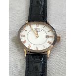 Rotary men's slim quartz watch