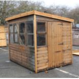 8x6 'sunflower' potting style shed, Standard 16mm Nominal Cladding