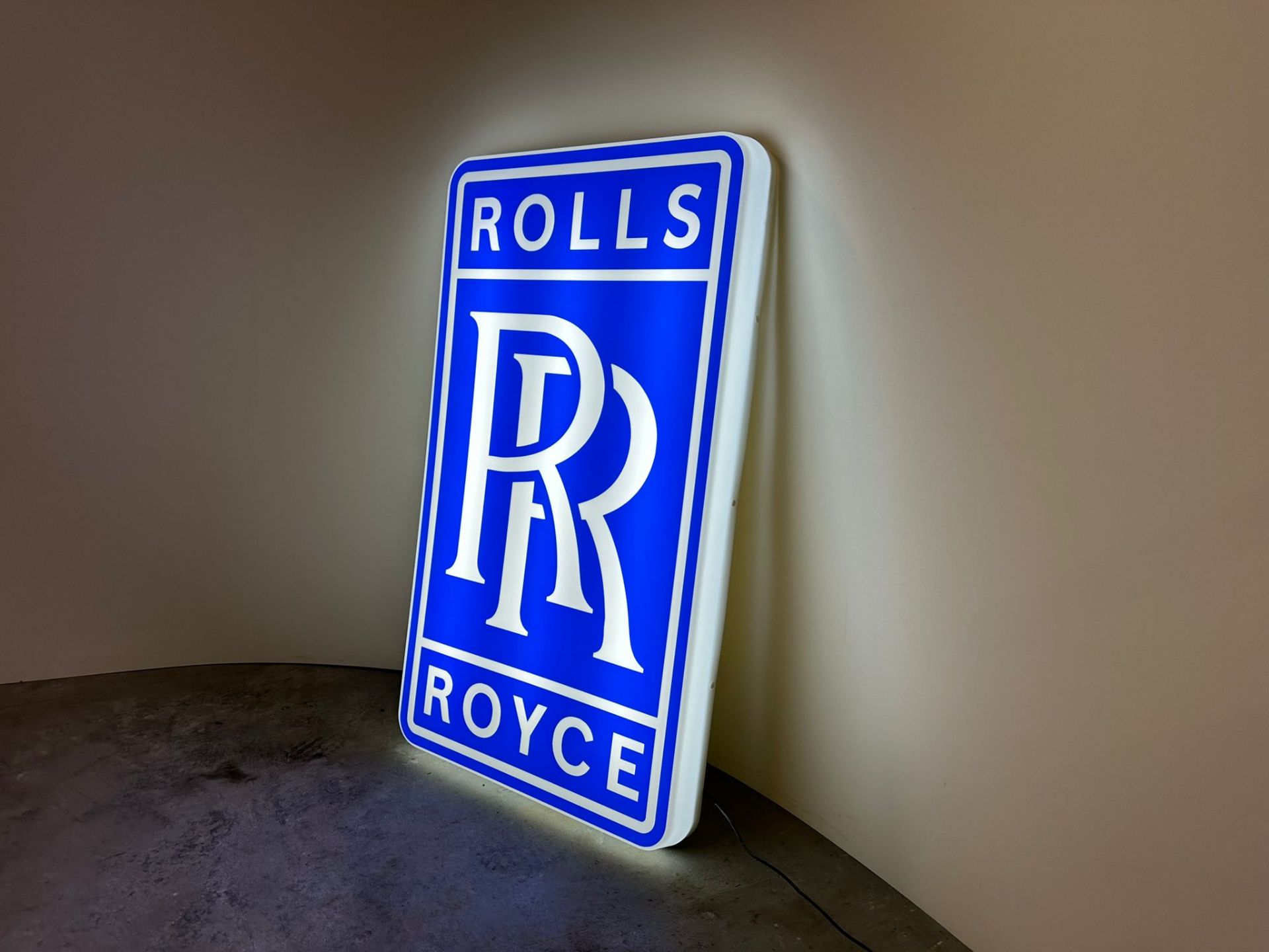 Rolls Royce illuminated sign - Image 7 of 9