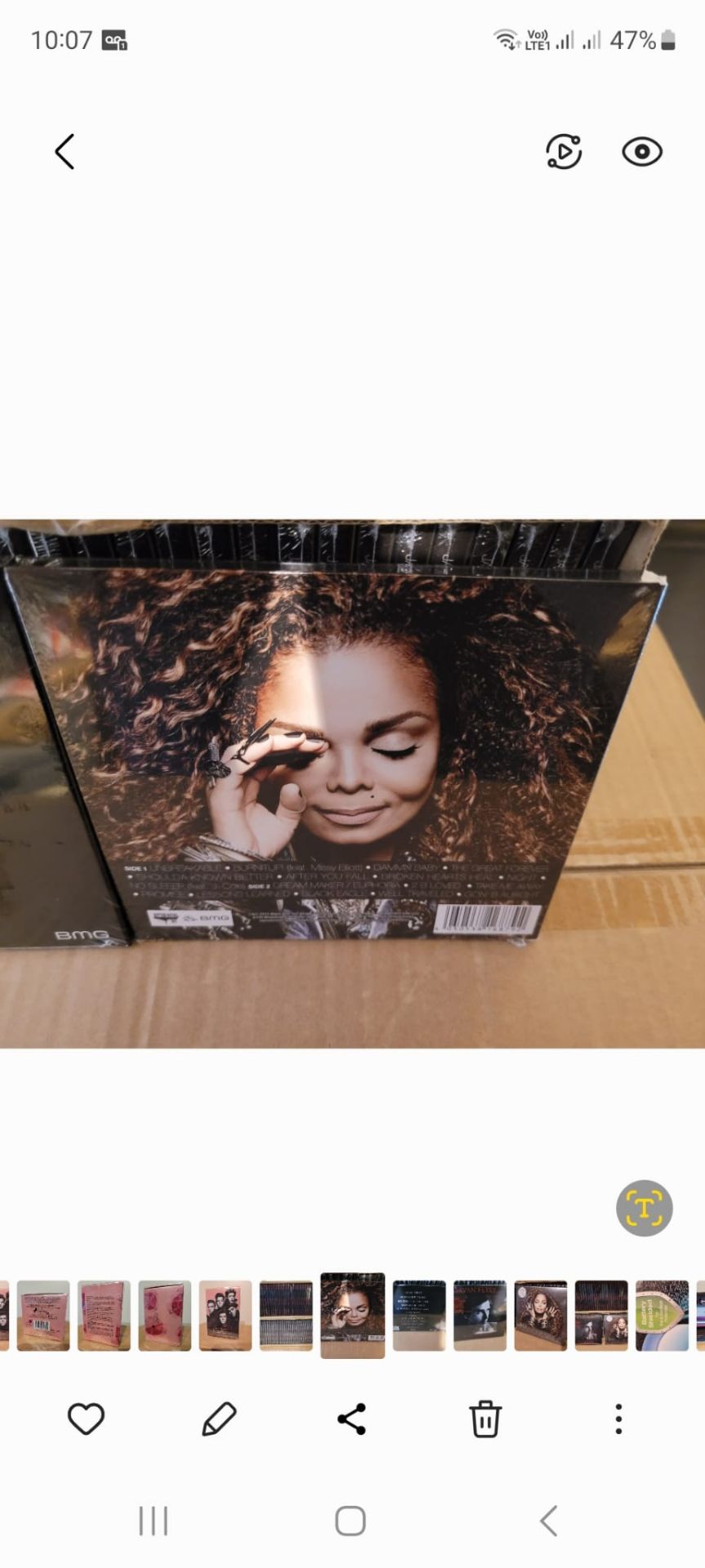 CD Janet Jackson and Brain Ferry x 6000 - Image 10 of 10