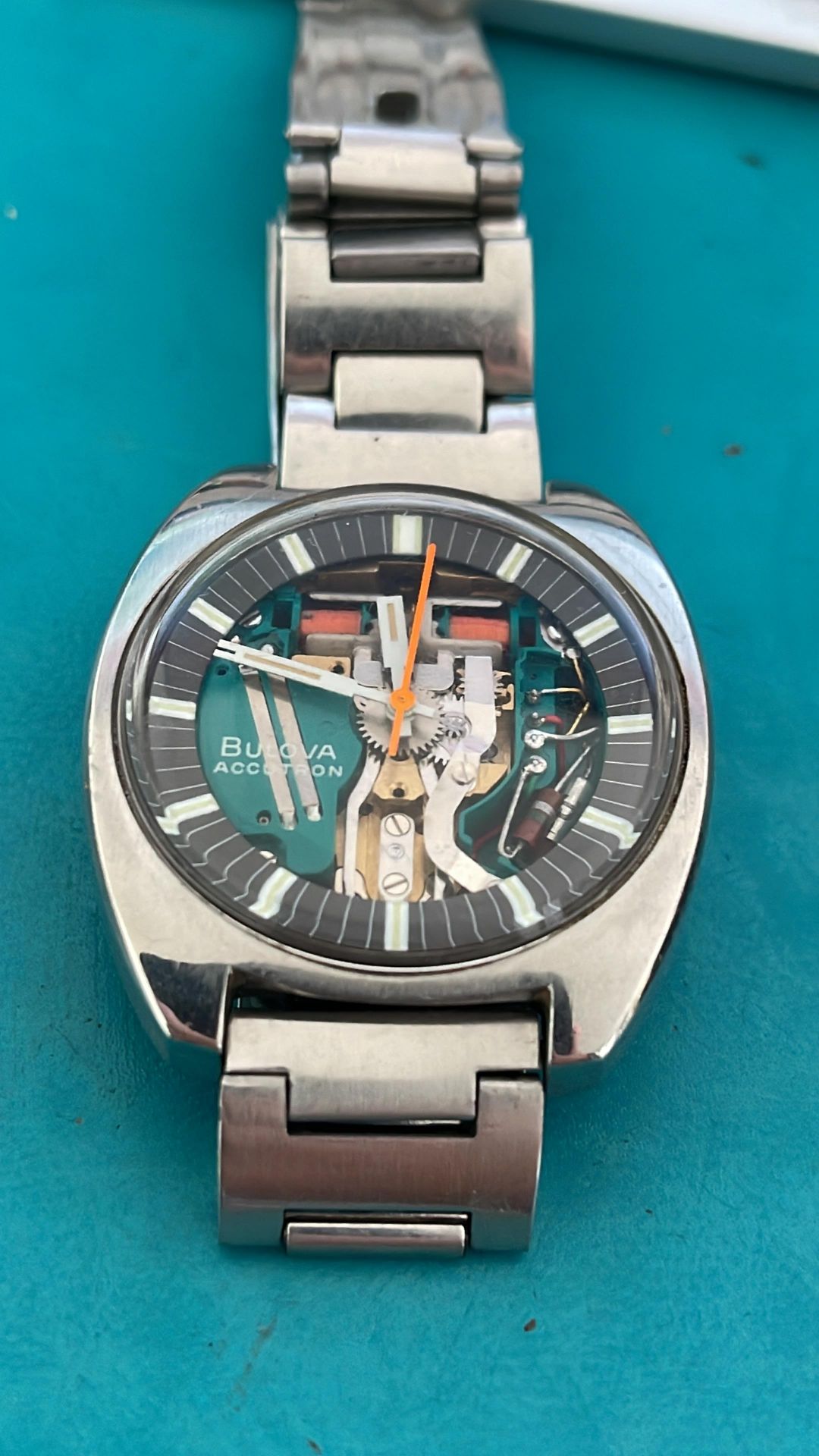 The Bulova Accutron space view watch fully working