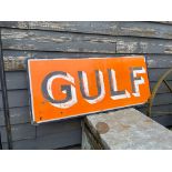 Gulf Sign hand Painted Sign