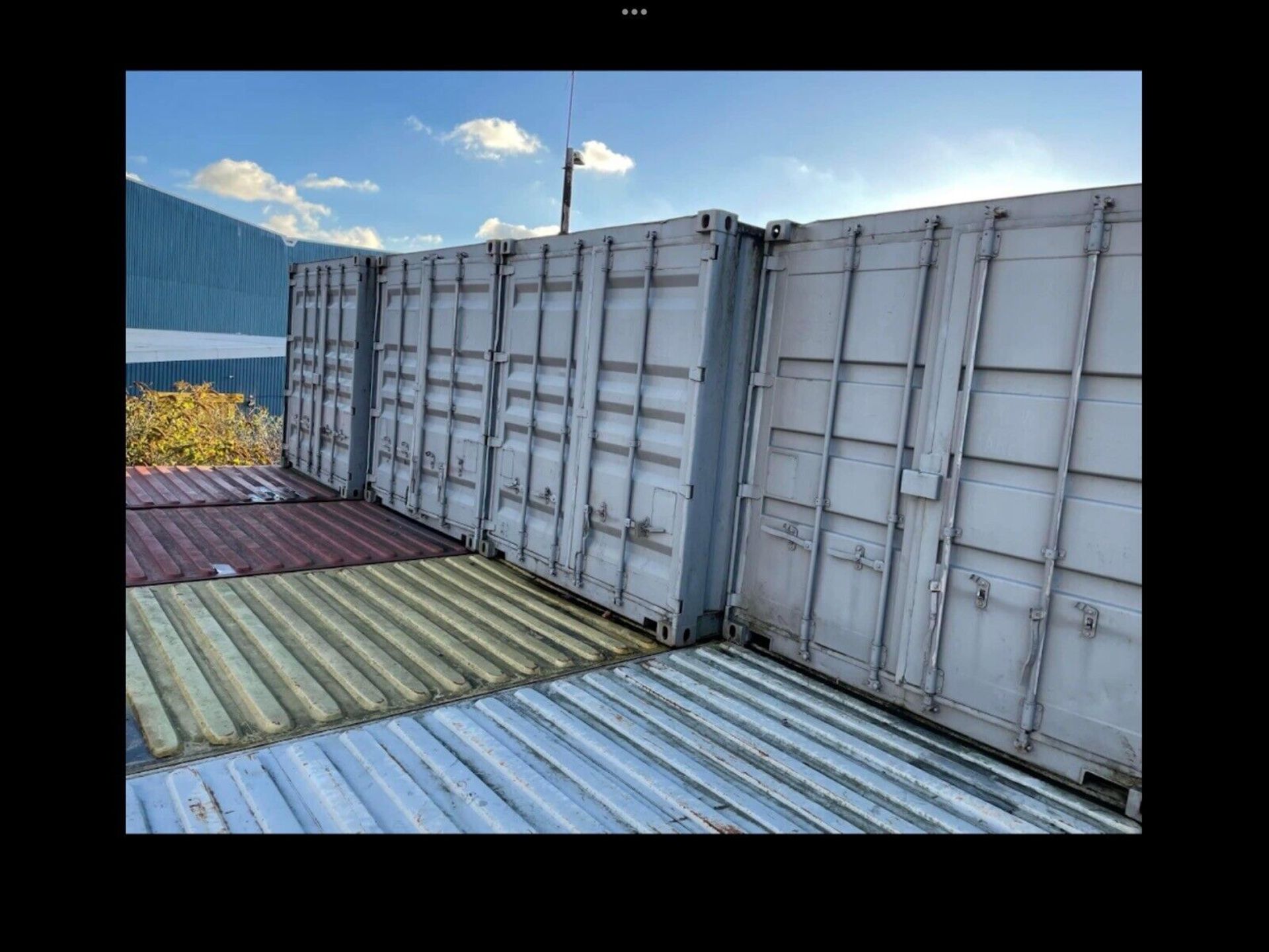 20ft Shipping Containers Used In Great Condition - Image 3 of 3