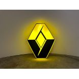 Renault - sign illuminated