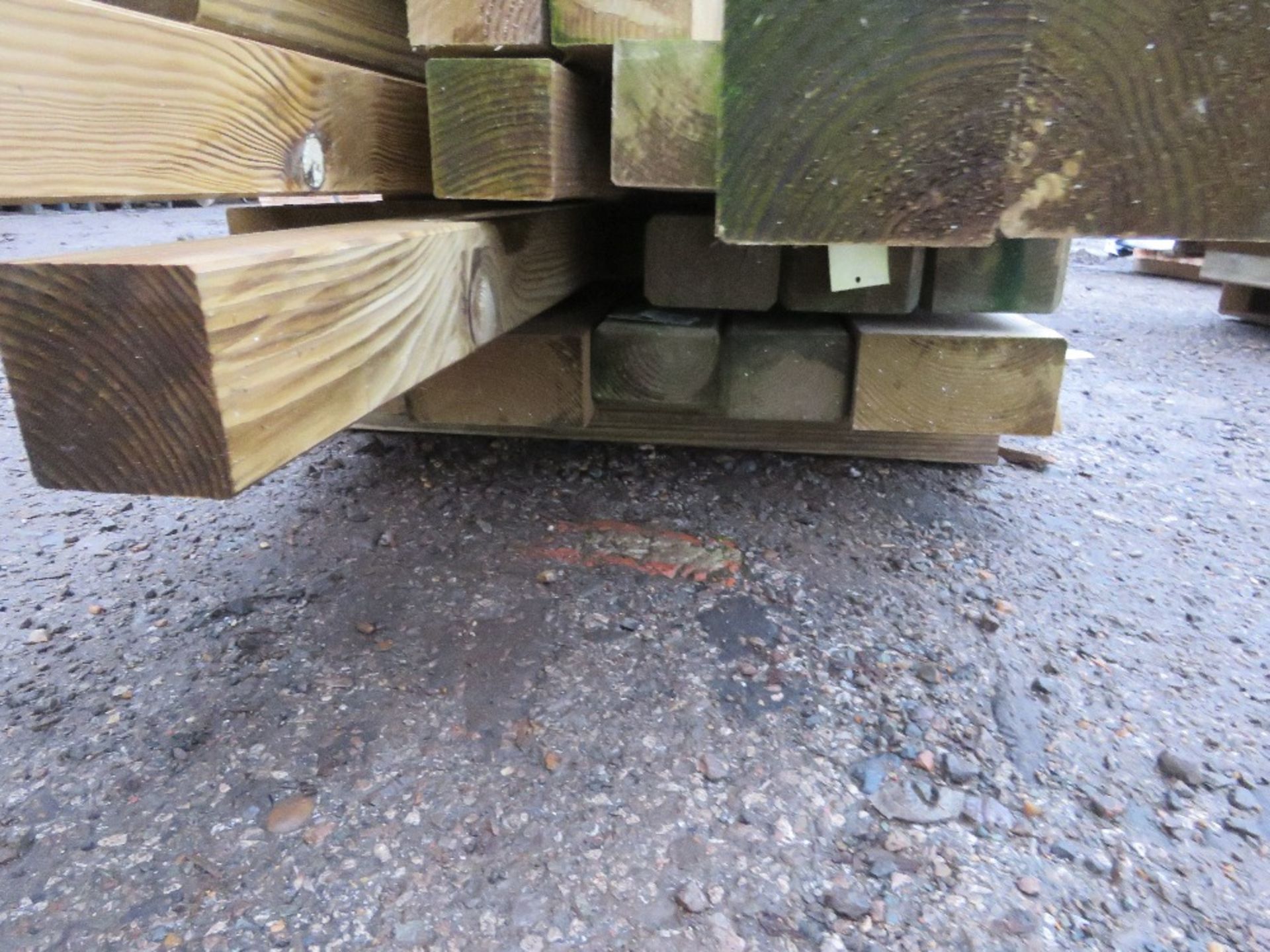 QUANTITY OF TIMBER POSTS, 6-11FT LENGTH APPROX. - Image 6 of 10