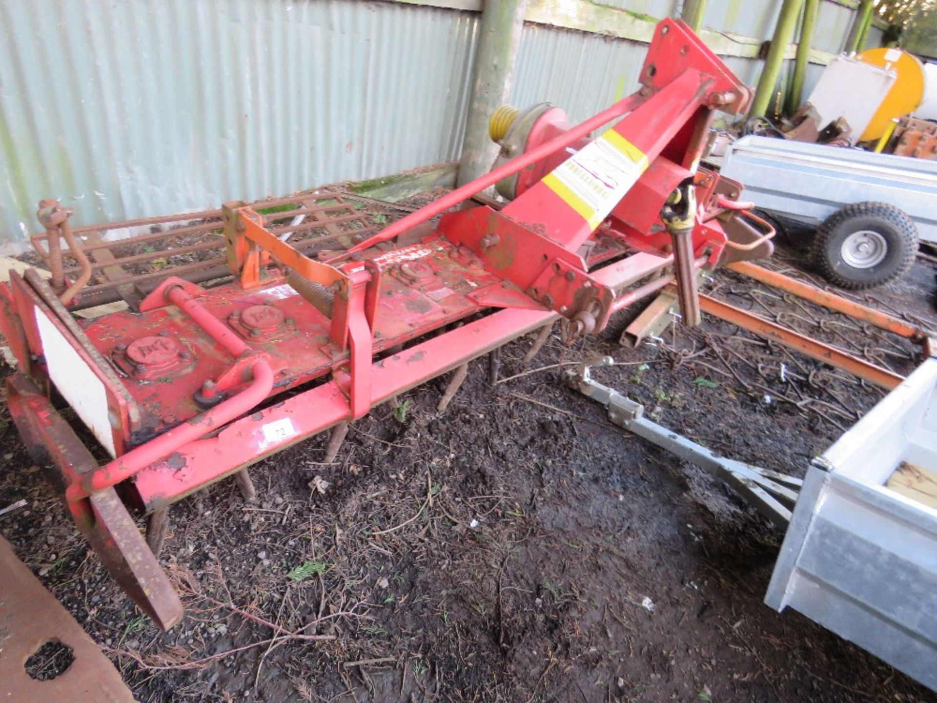 TRACTOR MOUNTED LELY ROTERRA POWER HARROW, 10FT WIDTH APPROX. DIRECT FROM LOCAL FARM.