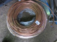 QUANTITY OF MICRO BORE COPPER PIPE. THIS LOT IS SOLD UNDER THE AUCTIONEERS MARGIN SCHEME, THEREFO