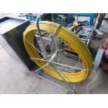 LARGE SIZED CABLE RODDING REEL.