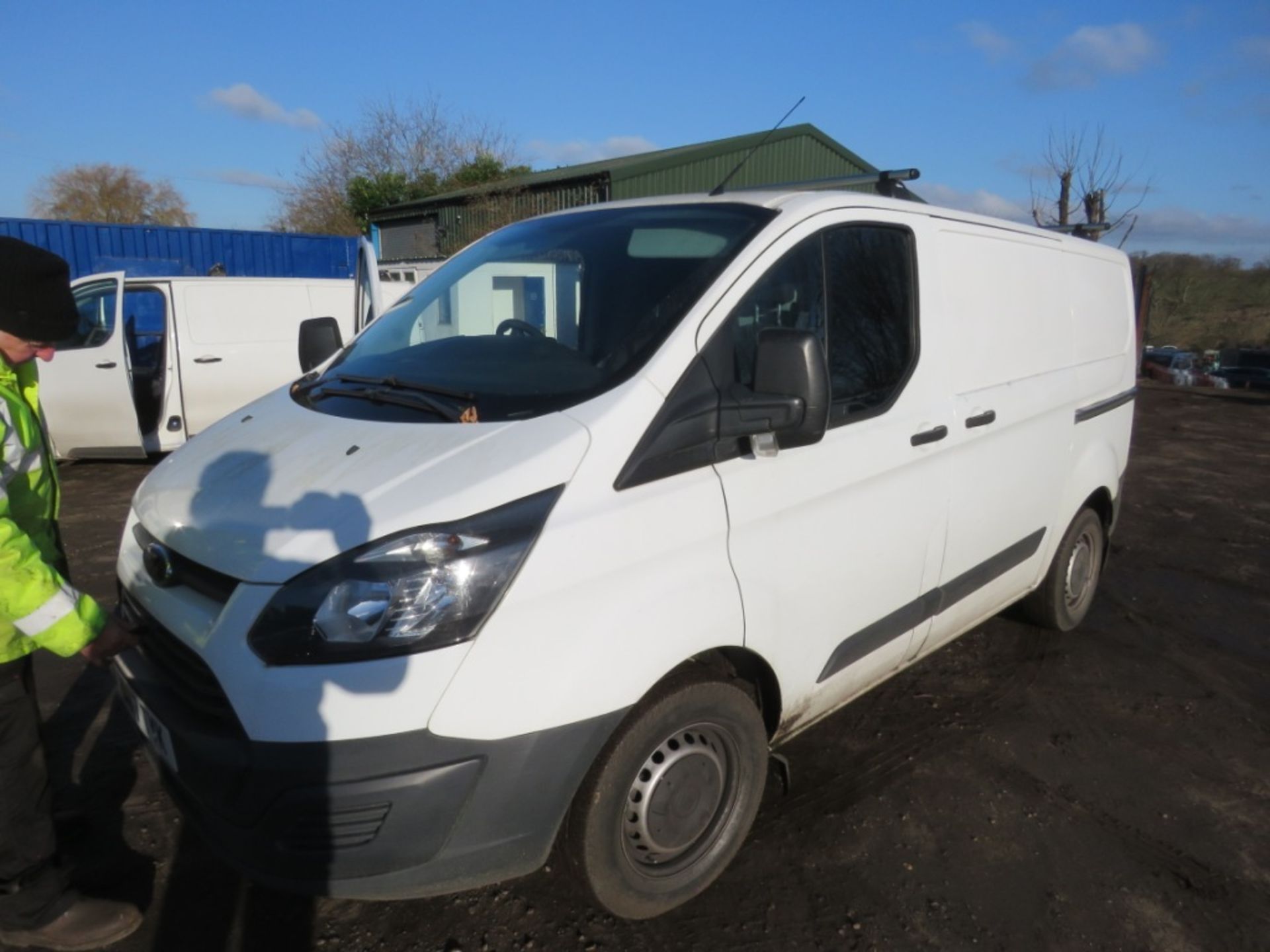 FORD TRANSIT CUSTOM 290 PANEL VAN REG WN17 TYK 87259 REC MILES.