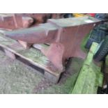 BLACKSMITH'S ANVIL, 76CM OVERALL LENGTH APPROX