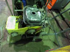 AMMANN PETROL ENGINED COMPACTION PLATE, INCOMPLETE.